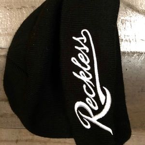 Black Reckless Beanie